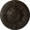 Ekena Millwork Vincent Ceiling Medallion (Fits Canopies up to 6"), Hand-Painted Stone Hearth, 26"OD x 3"P CM26VISHF - alternate 1